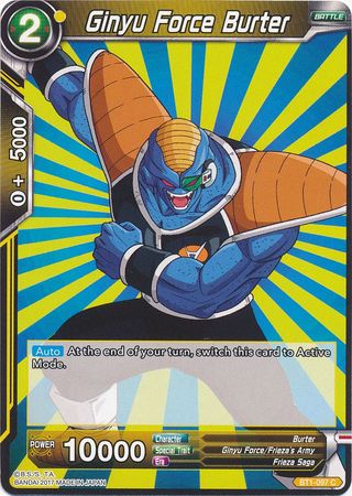 Ginyu Force Burter BT1-097 C